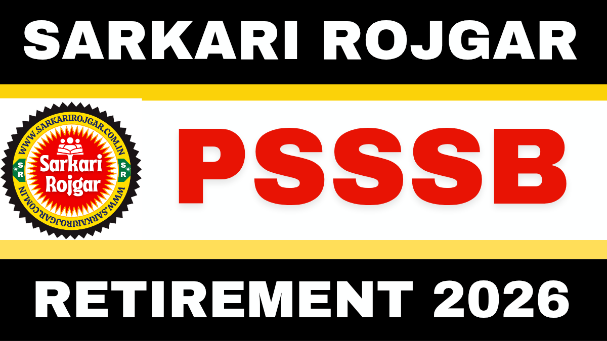 PSSSB Excise Inspector Recruitment 2026