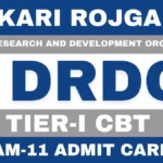 DRDO CEPTAM 11 Admit Card 2026