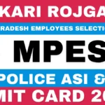 MP Police ASI & HC Admit Card 2026