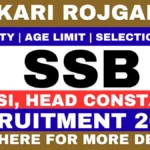 SSB Recruitment 2026