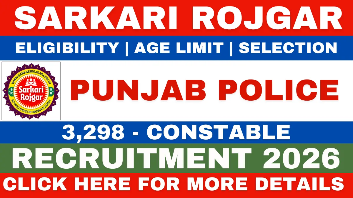 Punjab Police Constable Recruitment 2026