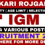 IGM Recruitment 2026
