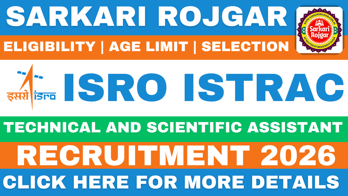 ISRO ISTRAC Recruitment 2026