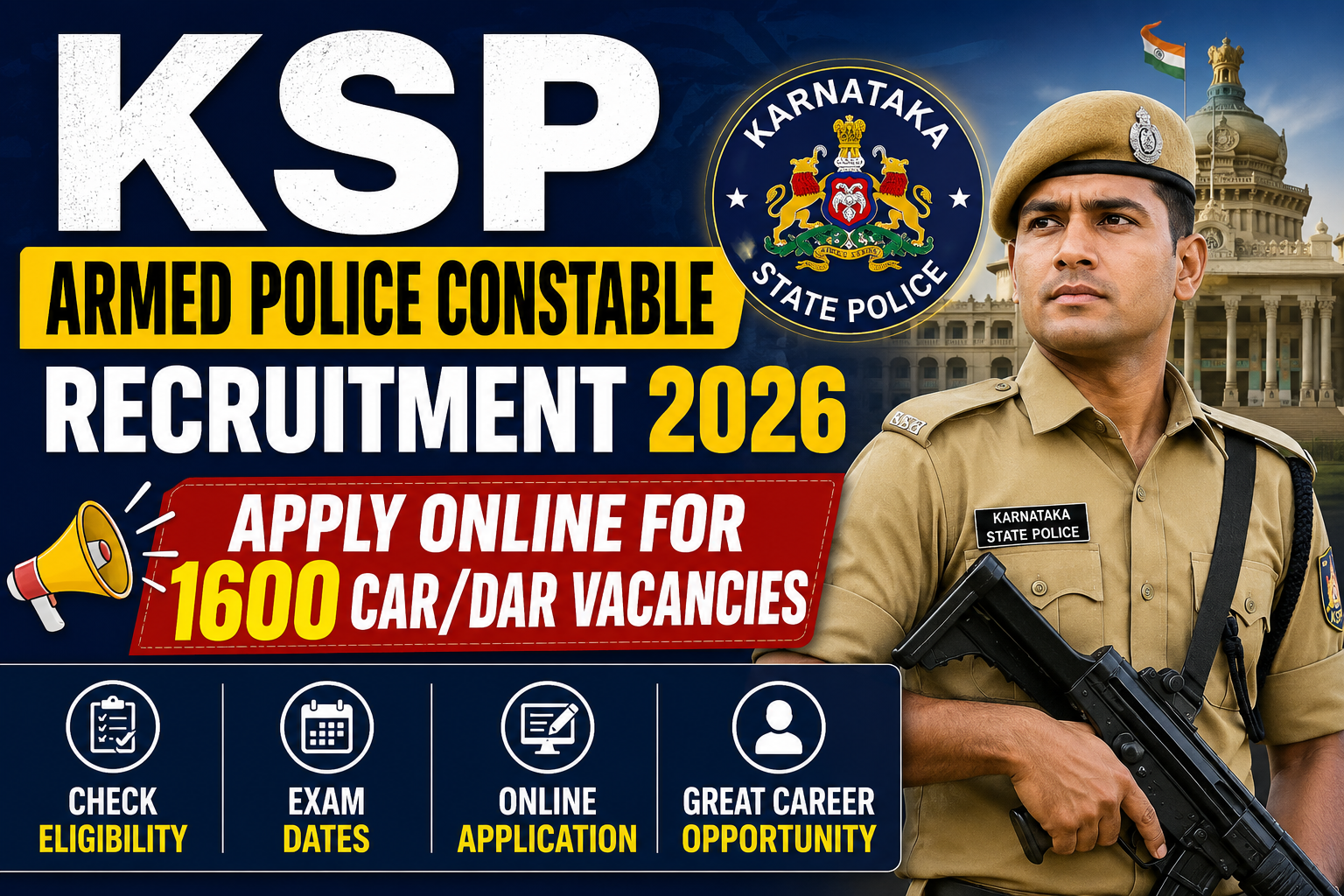 KSP Armed Police Constable Recruitment 2026